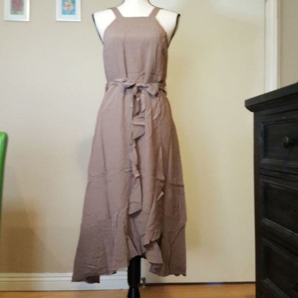 XS Cottagecore Ruffle Wrap Dress - Picture 5 of 8